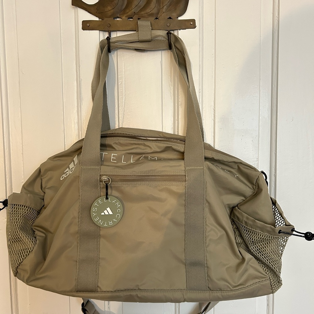 Adidas by Stella McCartney Khaki Tote Duffel Bag